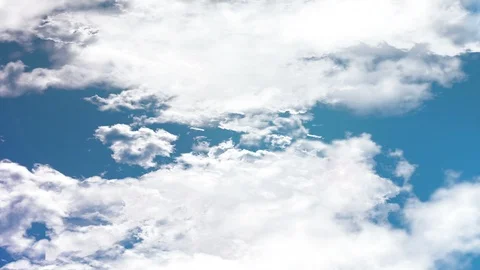Fly through clouds animation Stock Footage 105685451