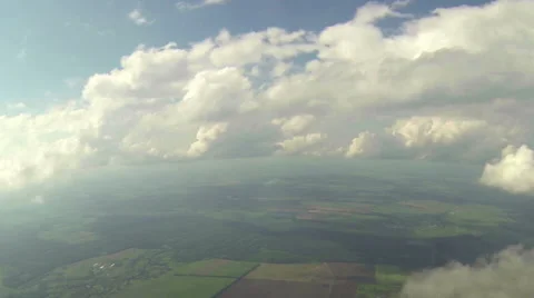 Fly through clouds Vidéo 54408580