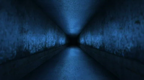 Fly-through dark tunnel Video stock 496674