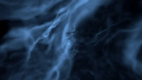 Fly through elementary particle / fly through fractal matter (with alpha channel Stock-Footage 75448269