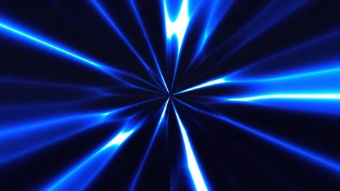 Fly through Fiery Wormhole Vortex Inferno and Burning Azure Blue Flames Видео 274432158