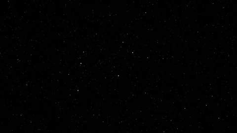 Fly through a green Starfield Stock Footage 83777162