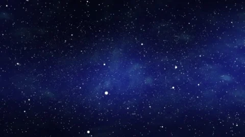 Fly through large clusters of stars galaxy and nebula. universe. planet Earth Stock Footage 247038584