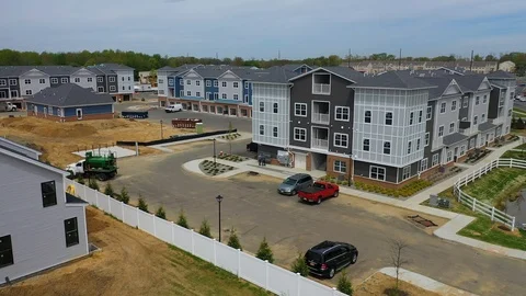 Fly Through a Luxury Apartment Complex 107119190