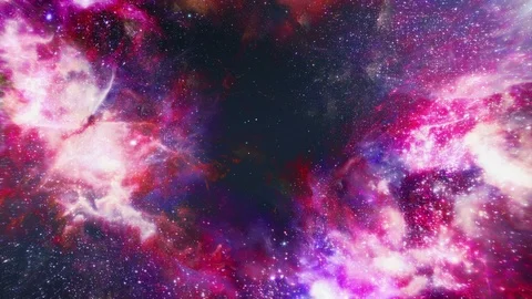 Fly Through In Space 04 Stock Footage 105145613