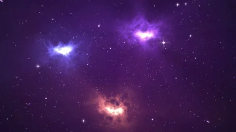 Fly through the space - 4K Stock Footage 45607943