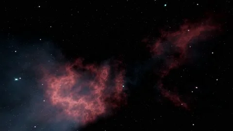 Fly Through Space Milky Way Background 4K Stock Footage 171836090