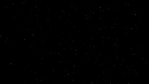 Fly through stars in the space, 4k alpha channel  loop animation Stock Footage 129974910