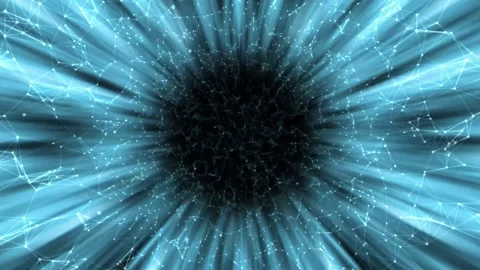 Fly through the Tunnel Abstract Animation. Stock Footage 277522518