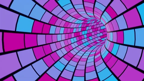 Fly through the tunnel Stock Footage 131707600