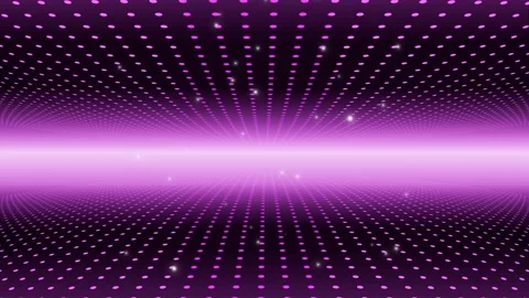 Fly through walls of dots towards the light. Stock Footage 169391196