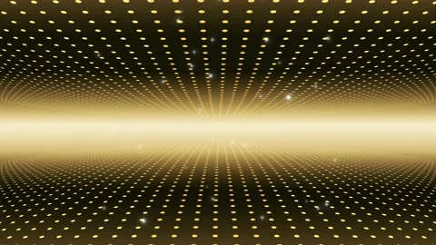 Fly through walls of dots towards the light. Stock Footage 169391260