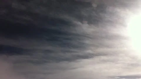 Fly thru clouds Stock Footage 10901542