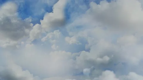 Fly thru, over the clouds Stock Footage 20473452