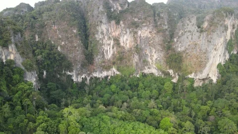 Fly towards a mountain Stock Footage 194386172