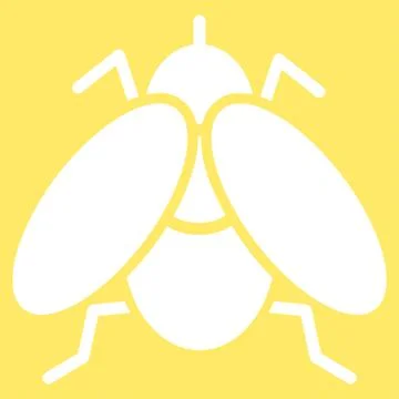 Fly Vector Icon Illustrazione stock