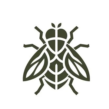 Fly Vector Illustration Stock Illustration