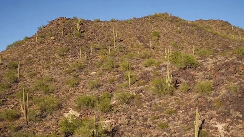 Fly Into West Butte Stock Footage 119447412