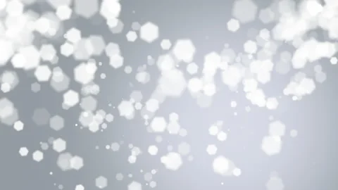 Fly white glitters and particles falling... | Stock Video | Pond5