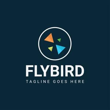 Flybird Logo Stock Illustration