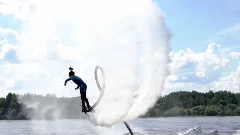 Flyboard Stock Footage 149190744