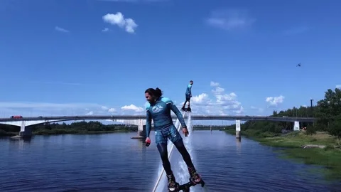 Flyboard Stock Footage 149190754