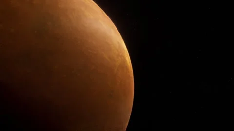 Flyby Of Planet Venus Stock Footage 244999030