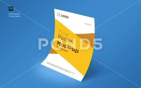 Flyer and Poster Mockup PSD Template