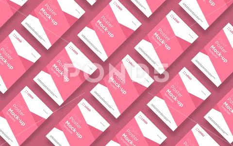 Flyer and Poster Mockup ~ PSD Photoshop Template #196143010