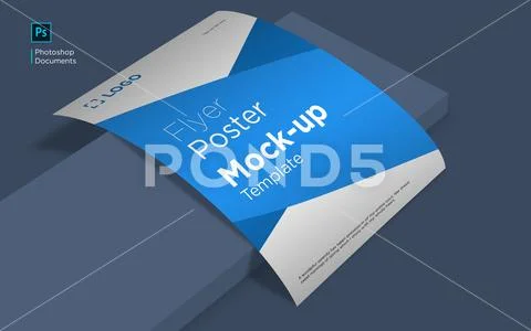 Flyer and Poster Mockup PSD Template