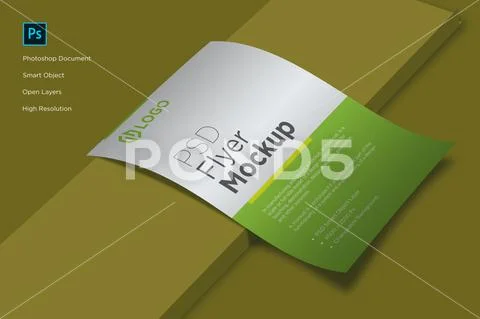Flyer and Poster Mockup PSD Template