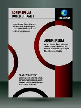 Flyer background Stock Illustration