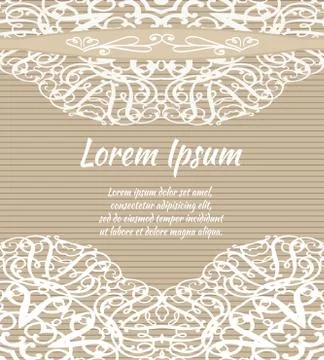 Flyer mandala. Wedding invitations, postcards and business cards templates. Stock Illustration