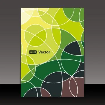 Flyer or Cover Design Stock Illustration