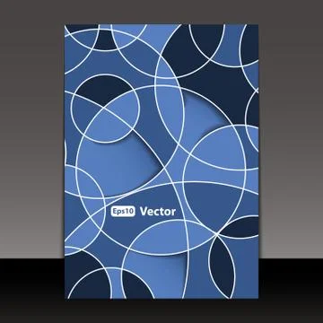 Flyer or Cover Design Stock Illustration