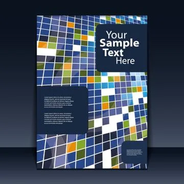 Flyer or Cover Design Stock Illustration