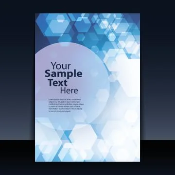 Flyer or Cover Design Stock Illustration