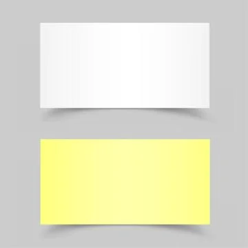 Flyer for posts Illustrazione stock