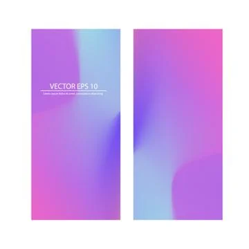 Flyer template header design. Abstract colorful liquid and fluid colors Stock Illustration