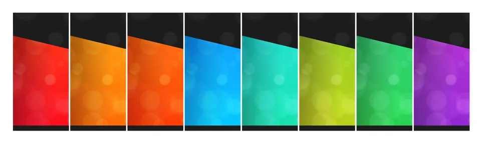 Flyers Background Templates Stock Illustration