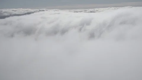 Flying Above Cloud Aerial Stock-Footage 69912268