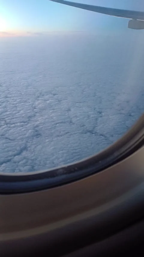 Flying above the clouds blanket-UHD/4k Stock Footage 286106891
