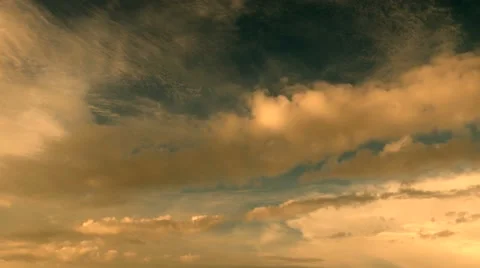 Flying above the clouds. cloudy sky background. cumulus clouds Stock Footage 40633967
