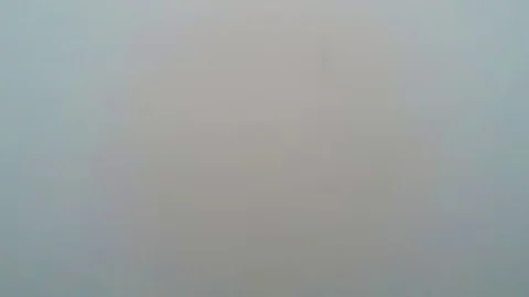 Flying above the clouds during sunset or sunrise Stock Footage 128989762