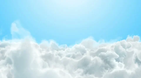 Flying Above Clouds Video stock 33309085