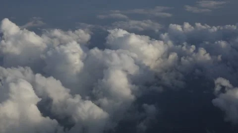Flying above clouds Stock Footage 52909819