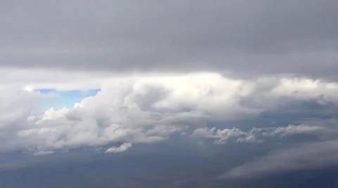 Flying above the clouds Stock Footage 67271311