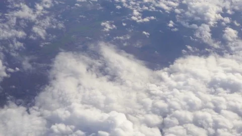 Flying above the clouds Stock Footage