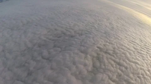 Flying above clouds Video stock 87170898