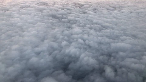 Flying above clouds Stock Footage 102024874